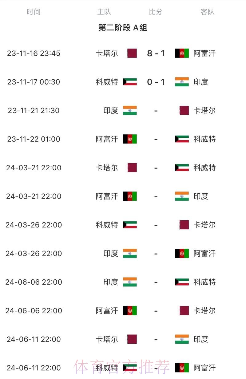 2026世界杯比赛时间今日比赛时间表实时查看